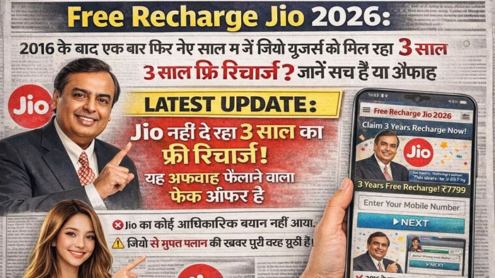 Jio Free Recharge Plan 2026