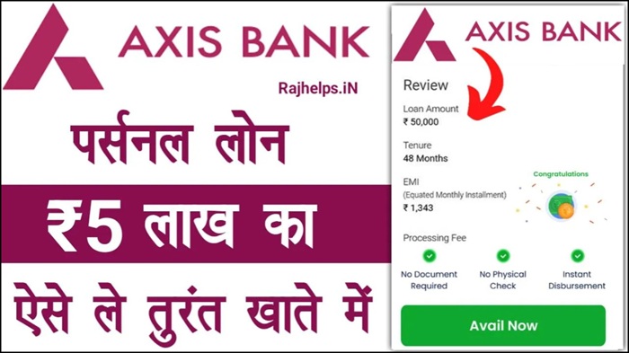 Axis Bank Loan 2026