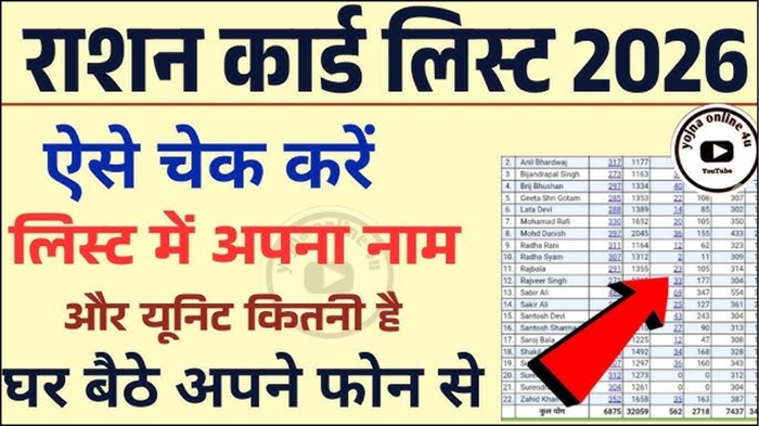Ration Card New List 2026