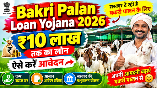 Bakri Palan Loan Yojana 2026