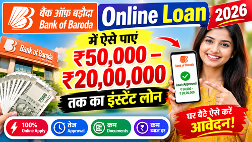 Bank of Baroda Online Loan